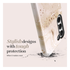 MIO MagSafe Samsung Galaxy S25 FE Hoesje Hard Shell Back Cover Gold Marble afbeelding 4
