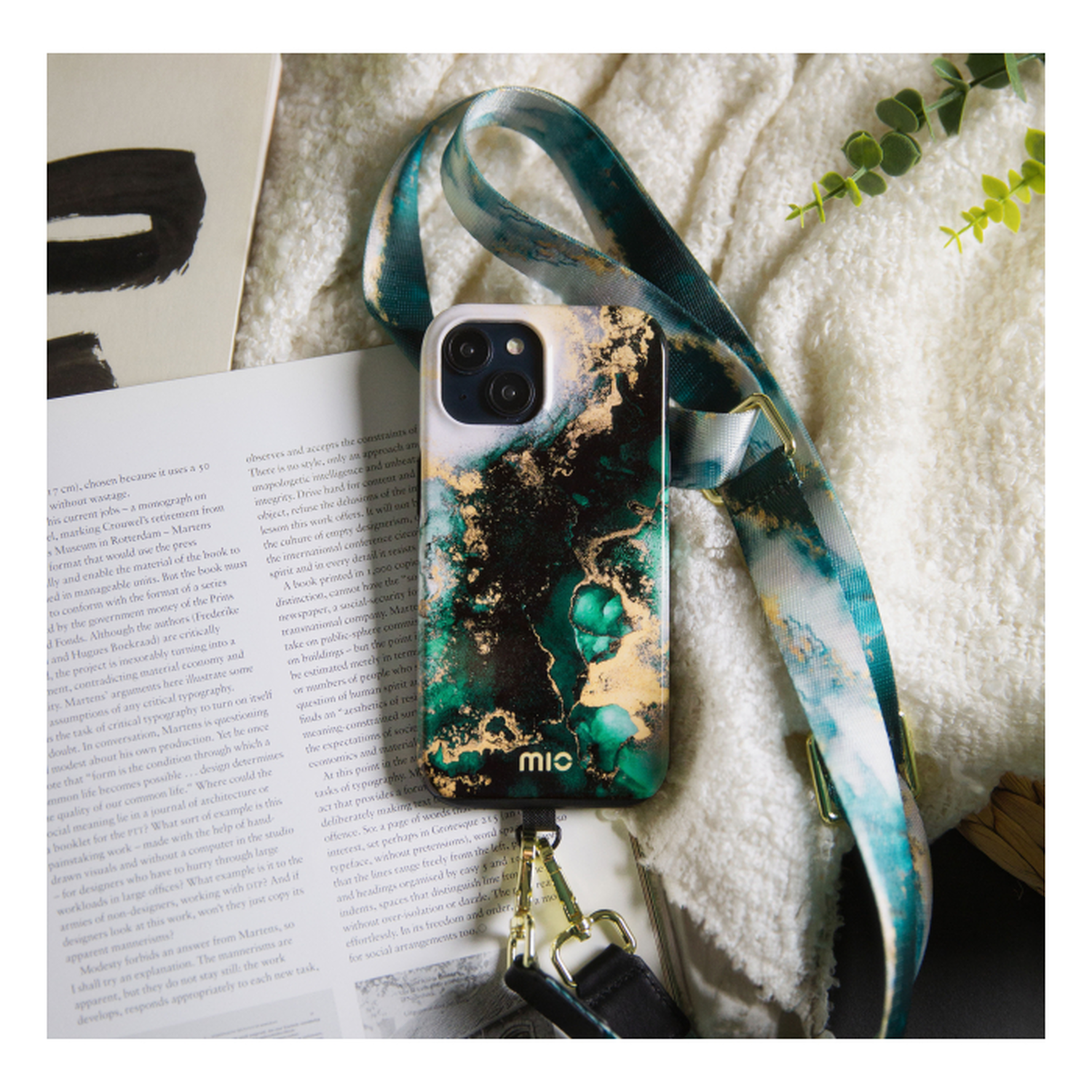 MIO MagSafe Samsung Galaxy S25 FE Hoesje Hard Shell Back Cover Green Marble afbeelding 8