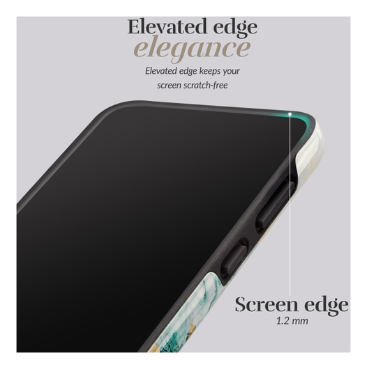 MIO MagSafe Samsung Galaxy S25 FE Hoesje Hard Shell Back Cover Green Marble afbeelding 5