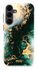MIO MagSafe Samsung Galaxy S25 FE Hoesje Hard Shell Back Cover Green Marble