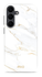 MIO MagSafe Samsung Galaxy S25 FE Hoesje Hard Shell Back Cover White Marble