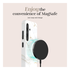 MIO MagSafe Samsung Galaxy S25 FE Hoesje Hard Shell Back Cover White Marble afbeelding 3