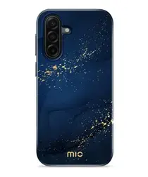 MIO MagSafe Samsung Galaxy A17 Hoesje Hard Shell Back Cover Midnight Sparkle afbeelding