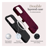 MIO MagSafe iPhone 17 Pro Hoesje Hard Shell Back Cover Berry Blooms afbeelding 6