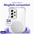 Buddi Core Samsung Galaxy A53 Hoesje MagSafe Back Cover Transparant afbeelding 3