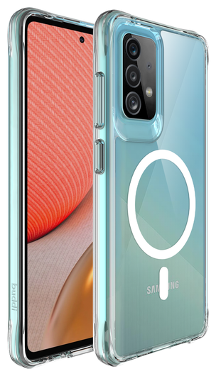 Buddi Core Samsung Galaxy A52 / A52S Hoesje MagSafe Back Cover Transparant afbeelding 2