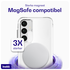 Buddi Core Samsung Galaxy A35 Hoesje MagSafe Back Cover Transparant afbeelding 3