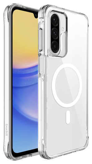 Buddi Core Samsung Galaxy A17 Hoesje MagSafe Back Cover Transparant afbeelding 2
