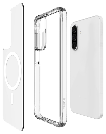 Buddi Core Samsung Galaxy A17 Hoesje MagSafe Back Cover Transparant afbeelding 4