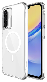 Buddi Core Samsung Galaxy A17 Hoesje MagSafe Back Cover Transparant afbeelding