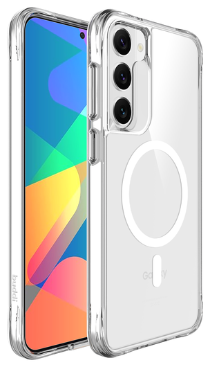 Buddi Core Samsung Galaxy S23 Hoesje MagSafe Back Cover Transparant afbeelding 2