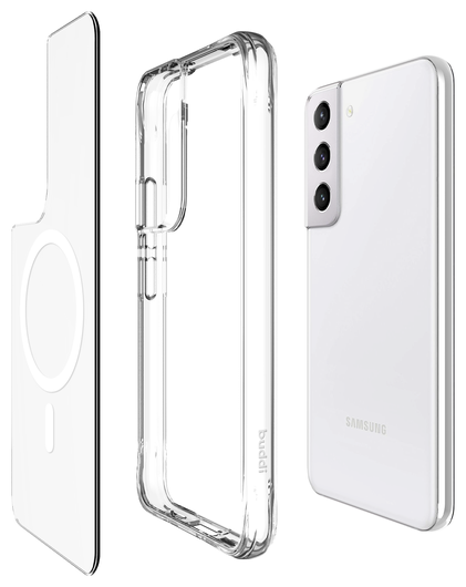 Buddi Core Samsung Galaxy S22 Plus Hoesje MagSafe Back Cover Transparant afbeelding 4