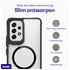 Buddi Hybrid Samsung Galaxy A53 Hoesje MagSafe Back Cover Transparant Zwart afbeelding 5