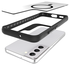 Buddi Hybrid Samsung Galaxy S22 Hoesje MagSafe Back Cover Transparant Zwart afbeelding 10