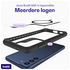 Buddi Hybrid Samsung Galaxy S21 FE Hoesje MagSafe Back Cover Transparant Zwart afbeelding 7