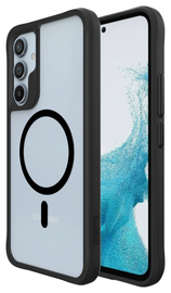 Buddi Hybrid Samsung Galaxy A54 Hoesje MagSafe Back Cover Matte Zwart