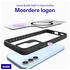 Buddi Hybrid Samsung Galaxy A54 Hoesje MagSafe Back Cover Matte Zwart afbeelding 7
