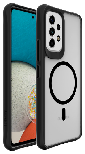 Buddi Hybrid Samsung Galaxy A53 Hoesje MagSafe Back Cover Matte Zwart afbeelding 8