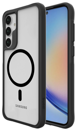 Buddi Hybrid Samsung Galaxy A35 Hoesje MagSafe Back Cover Matte Zwart afbeelding