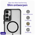 Buddi Hybrid Samsung Galaxy A35 Hoesje MagSafe Back Cover Matte Zwart afbeelding 6