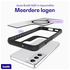 Buddi Hybrid Samsung Galaxy S22 Plus Hoesje MagSafe Back Cover Matte Zwart afbeelding 7