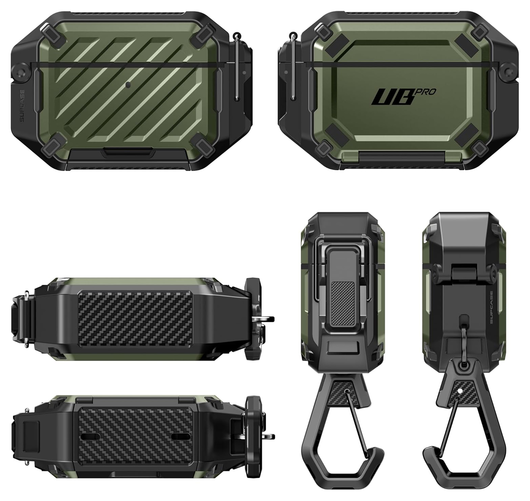 SUPCASE UB Pro AirPods Pro 3 Hoesje MagSafe Case Waterdicht Groen afbeelding 9