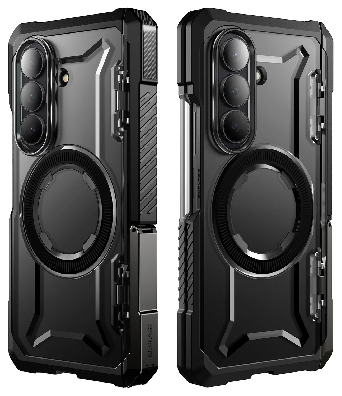 SUPCASE UB Grip Samsung Galaxy Z Fold 7 Hoesje MagSafe Full Protect Zwart afbeelding 11