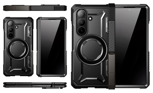 SUPCASE UB Grip Samsung Galaxy Z Fold 7 Hoesje MagSafe Full Protect Zwart afbeelding 12