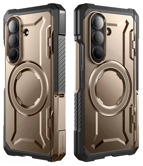 SUPCASE UB Grip Samsung Galaxy Z Fold 7 Hoesje MagSafe Full Protect Goud afbeelding 12