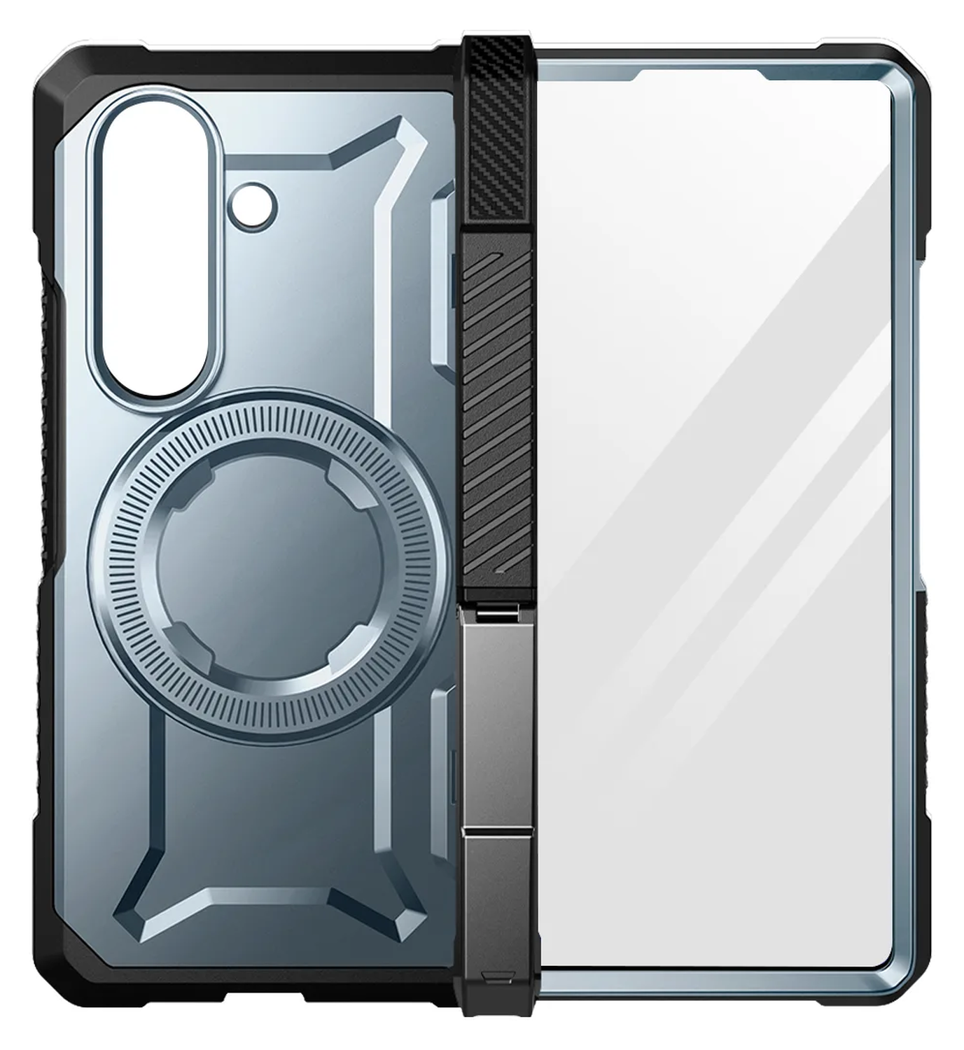 SUPCASE UB Grip Samsung Galaxy Z Fold 7 Hoesje MagSafe Full Protect Blauw afbeelding 12