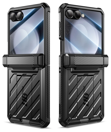 SUPCASE UB Pro Samsung Galaxy Z Flip 7 Hoesje Full Protect Kickstand Zwart afbeelding 10