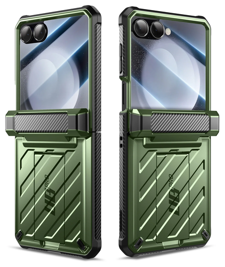SUPCASE UB Grip Samsung Galaxy Z Flip 7 Hoesje MagSafe Full Protect Groen afbeelding 11
