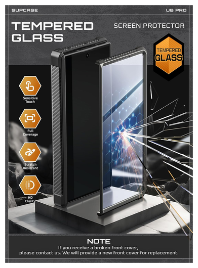 SUPCASE UB Pro Samsung Galaxy Z Fold 7 Hoesje Full Protect Kickstand Zwart afbeelding 5