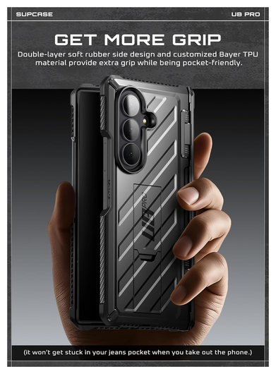 SUPCASE UB Pro Samsung Galaxy Z Fold 7 Hoesje Full Protect Kickstand Zwart afbeelding 7