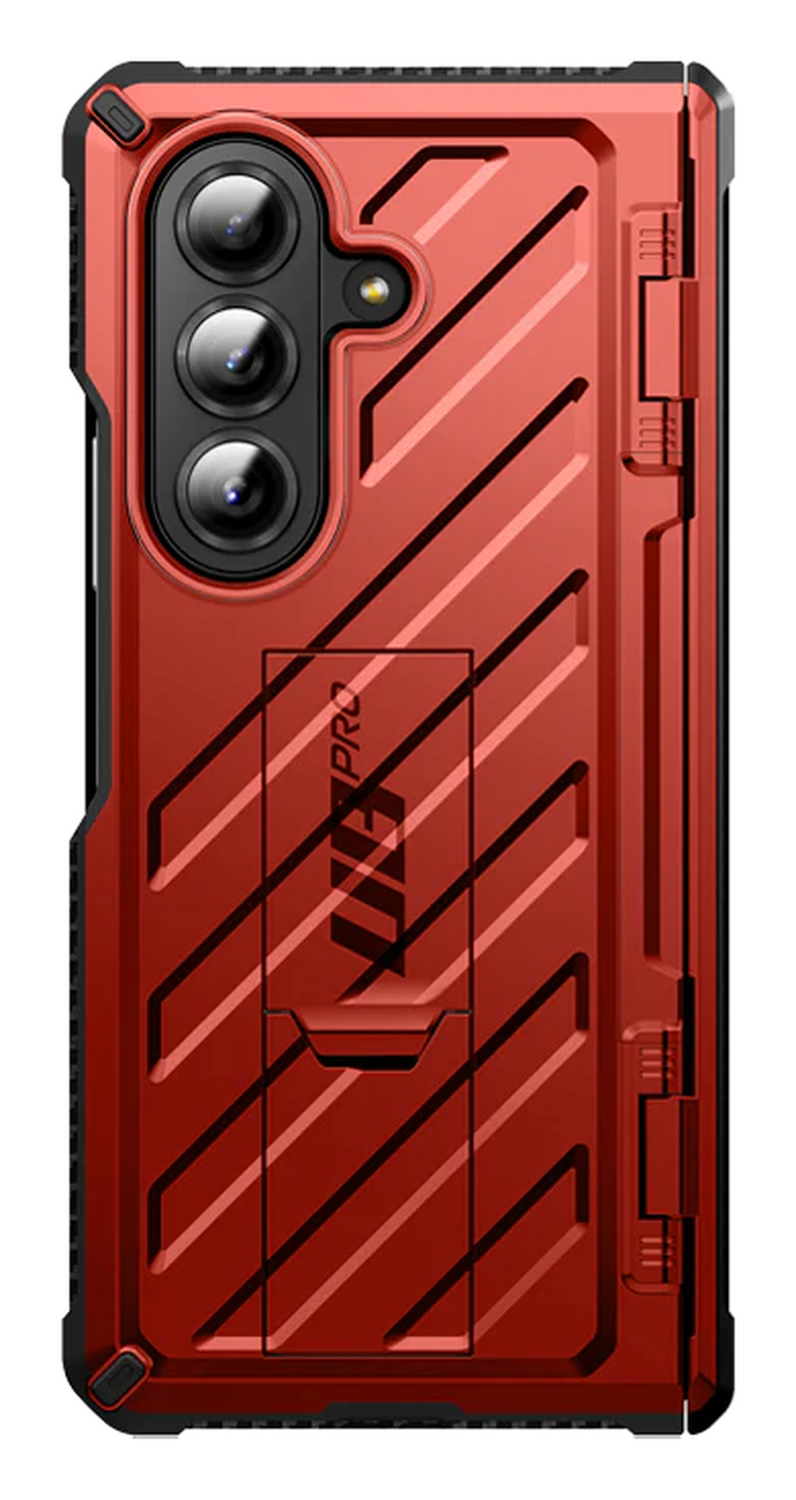 SUPCASE UB Pro Samsung Galaxy Z Fold 7 Hoesje Full Protect Kickstand Rood afbeelding 10