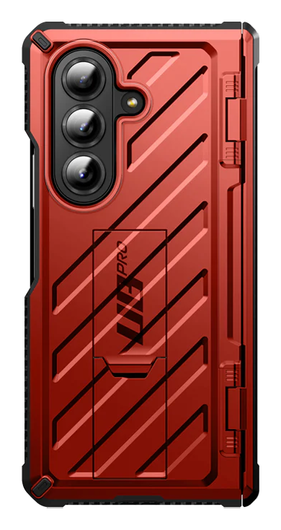SUPCASE UB Pro Samsung Galaxy Z Fold 7 Hoesje Full Protect Kickstand Rood afbeelding 10