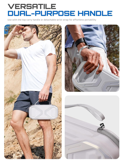 SUPCASE Nintendo Switch 2 Opberghoes Game Card Organizer Travel Case Wit afbeelding 5