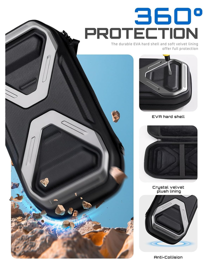 SUPCASE Nintendo Switch 2 Opberghoes Game Card Organizer Travel Case Zwart afbeelding 2