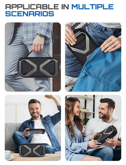 SUPCASE Nintendo Switch 2 Opberghoes Game Card Organizer Travel Case Zwart afbeelding 6