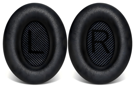 SBG Bose QC35 / 25 / 2 / 15 / AE2 / AE2i / AE32w Vervangende Hoofdkussens Zwart afbeelding 2