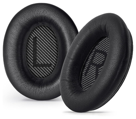 SBG Bose QC35 / 25 / 2 / 15 / AE2 / AE2i / AE32w Vervangende Hoofdkussens Zwart afbeelding