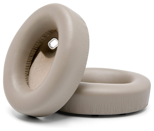 SBG Sony WH-1000XM4 Koptelefoon Vervangende Hoofdkussens Beige afbeelding 2