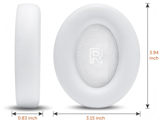 SBG Bose QuietComfort Ultra Koptelefoon Vervangende Hoofdkussens Wit afbeelding 6