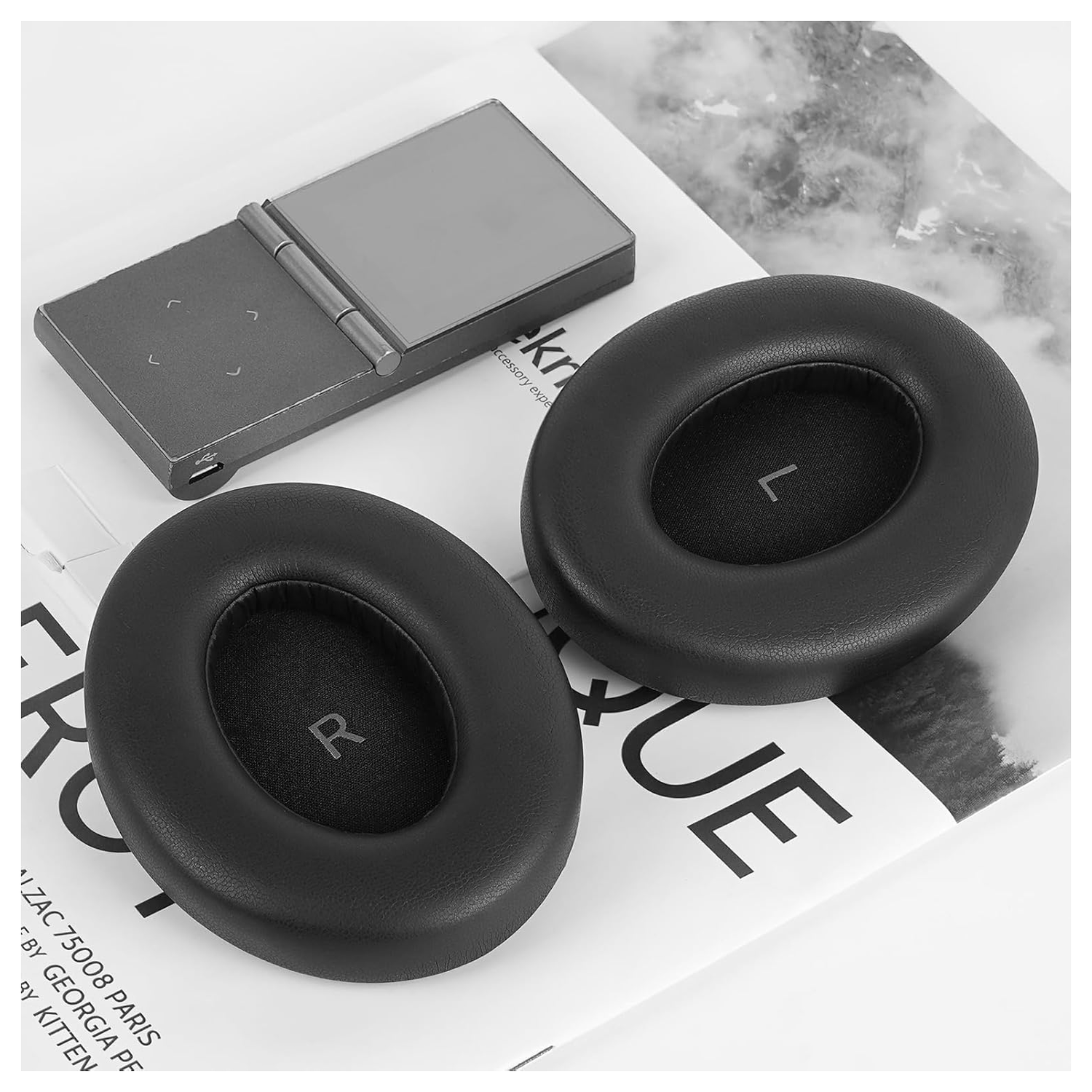 SBG Sennheiser Momentum 4.0 Koptelefoon Vervangende Hoofdkussens Zwart afbeelding 4