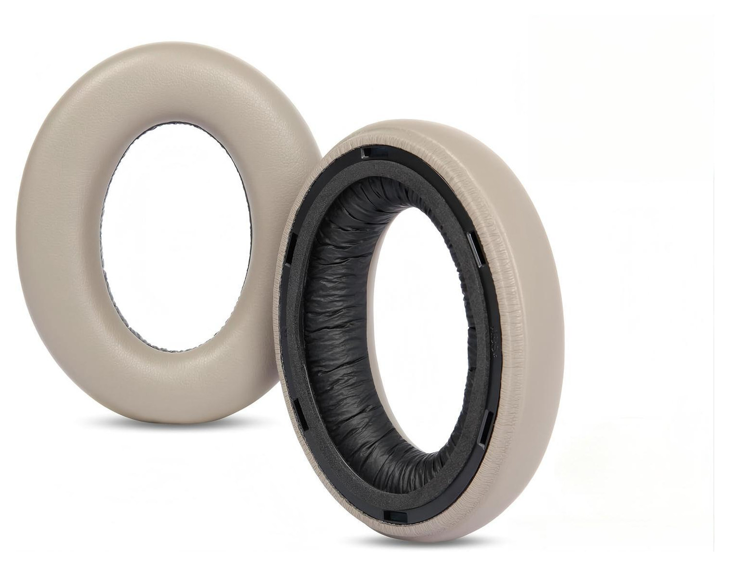 SBG Sennheiser Momentum 4.0 Koptelefoon Vervangende Hoofdkussens Beige afbeelding 2