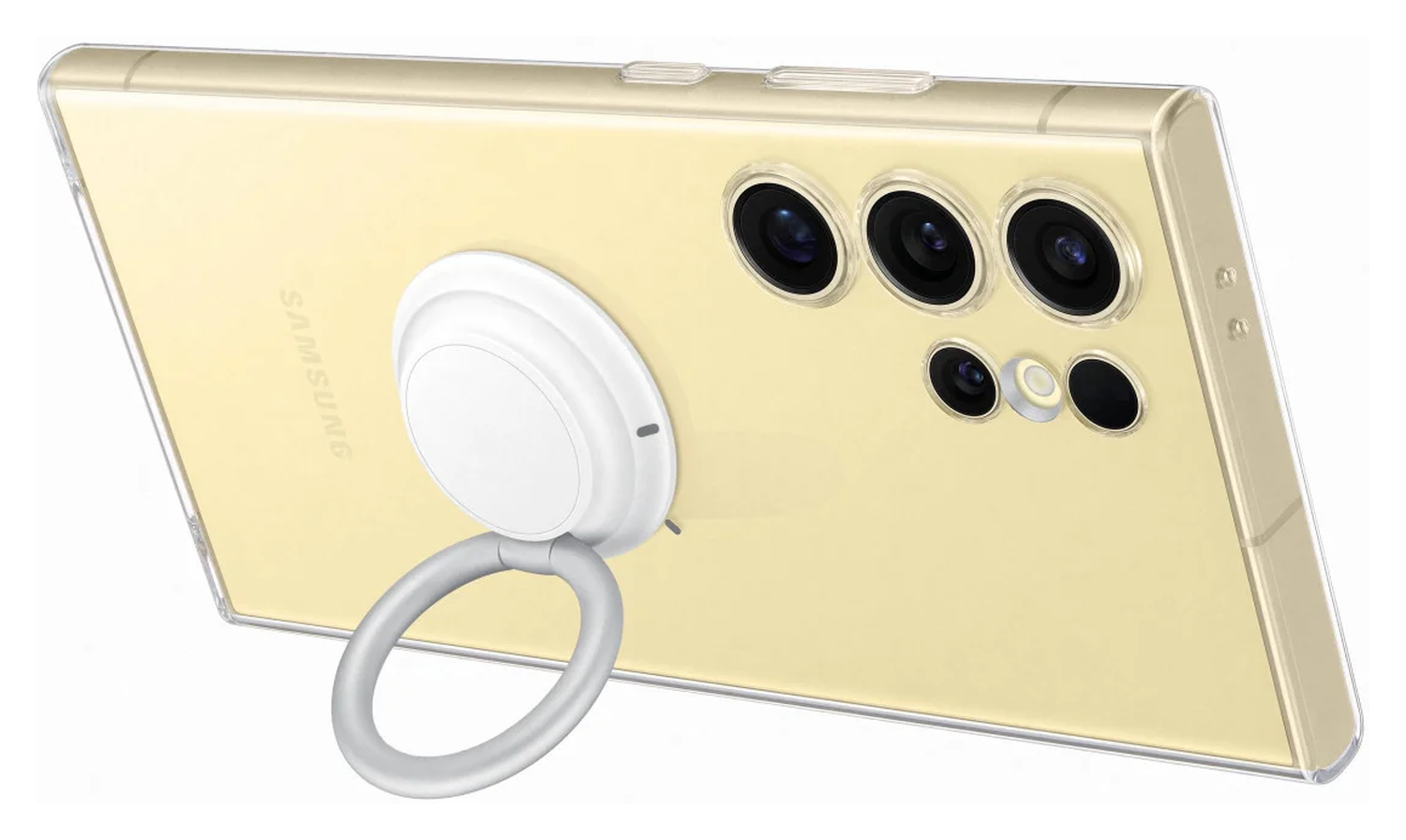 Origineel Samsung S24 Ultra Bundel - Clear Case Hoesje + Screen Protect afbeelding 4