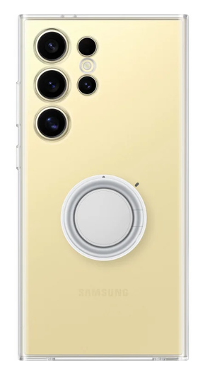 Origineel Samsung S24 Ultra Bundel - Clear Case Hoesje + Screen Protect afbeelding 2
