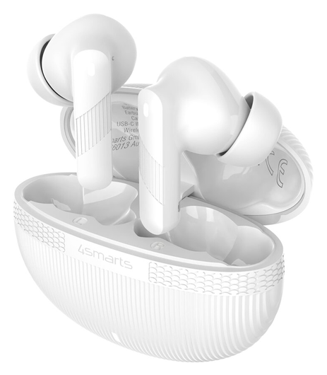 4smarts SkyBuds Pro Draadloze Oordopjes Noise Cancelling Oortjes Wit afbeelding 12