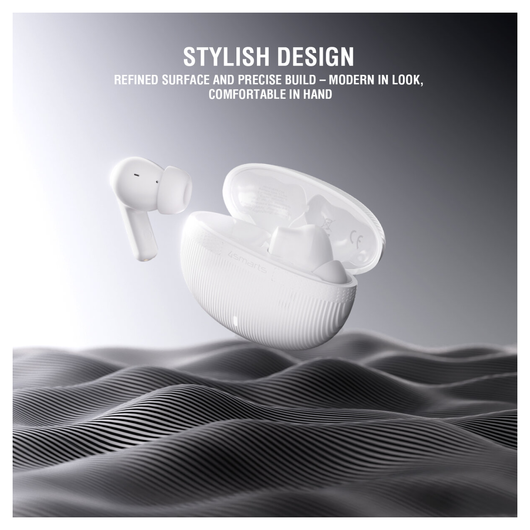 4smarts SkyBuds Pro Draadloze Oordopjes Noise Cancelling Oortjes Wit afbeelding 6