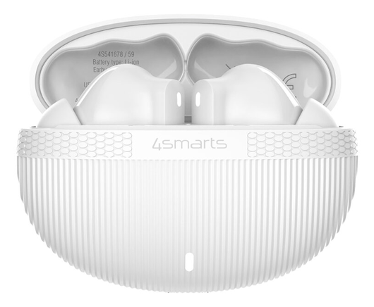 4smarts SkyBuds Pro Draadloze Oordopjes Noise Cancelling Oortjes Wit afbeelding 9